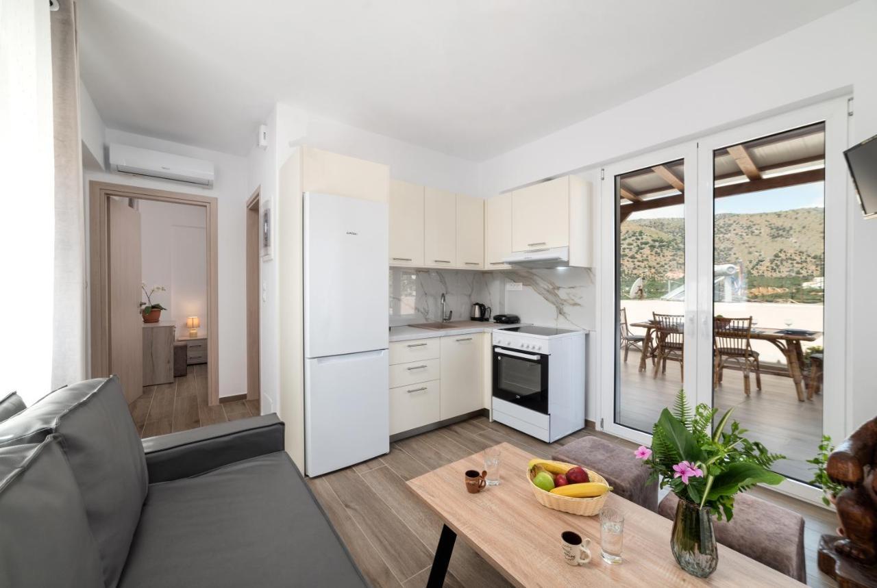 E.Berdufi Apartament Sea View Elounda Eksteriør bilde