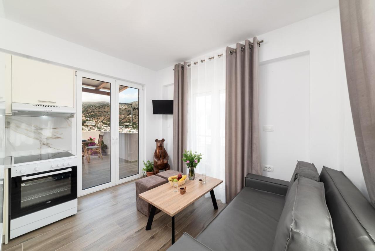 E.Berdufi Apartament Sea View Elounda Eksteriør bilde
