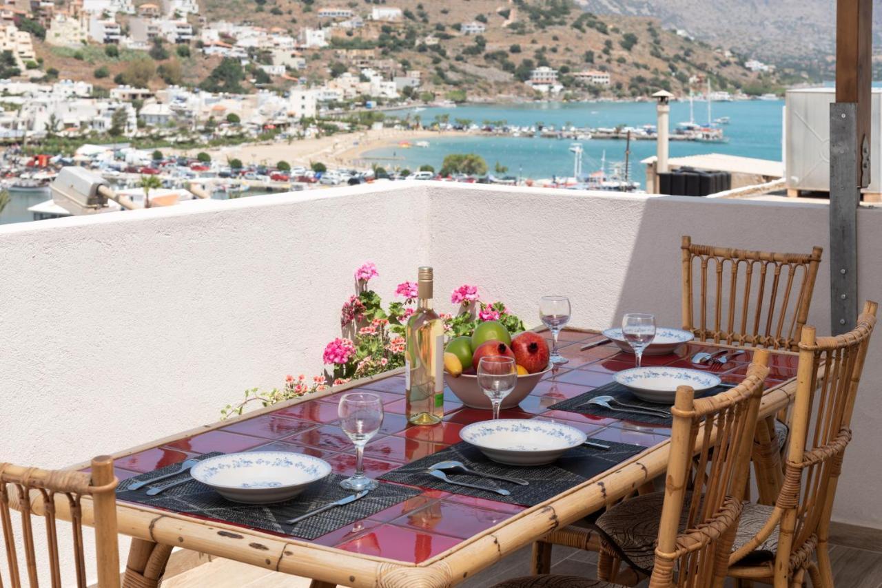 E.Berdufi Apartament Sea View Elounda Eksteriør bilde