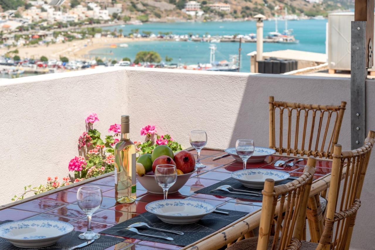 E.Berdufi Apartament Sea View Elounda Eksteriør bilde